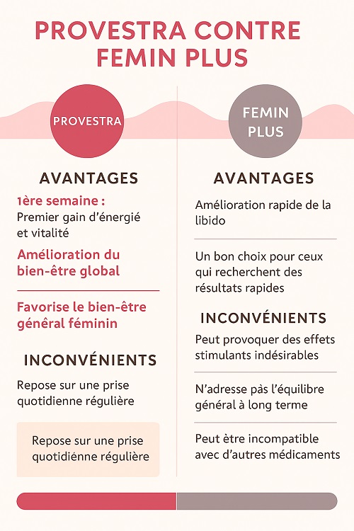comparaison visuelle provestra vs femin plus