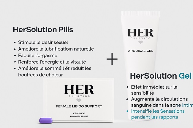 pack combiné hersolution pills + hersolution gel
