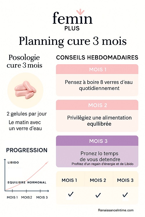 planning cure de 3 mois