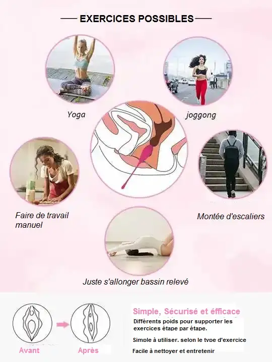 exercices conseilles avec boules de kegel